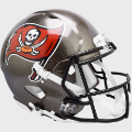 Helmets, Full Size Helmet: Tampa Bay Buccaneers 1997 to 2013 Speed Throwback Football Helmet