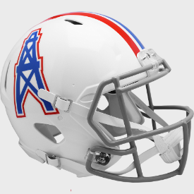 Houston Oilers 1975 to 1980  Speed Throwback Football Helmet