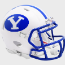 Brigham Young Cougars NCAA Mini Speed Football Helmet <i>White</i>