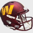 Washington Commanders Speed Replica Football Helmet <B>Anodized Maroon SALE</B>