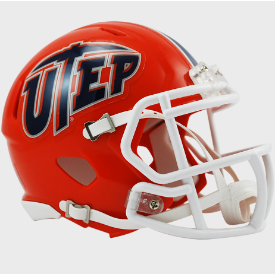 UTEP Miners NCAA Mini Speed Football Helmet