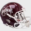 Helmets, Full Size Helmet: Mississippi State Bulldogs Speed Football Helmet <i>M State</i>
