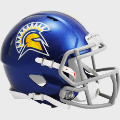 Helmets, Mini Helmets: San Jose State Spartans NCAA Mini Speed Football Helmet