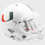 Miami Hurricanes Speed Football Helmet