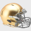 Notre Dame Fighting Irish Speed Football Helmet <B>HydroSkin</B>