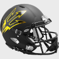Helmets, Full Size Helmet: Arizona State Sun Devils Speed Football Helmet <i>Satin Black</i>