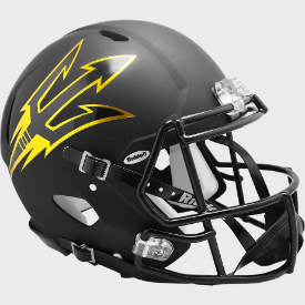 Arizona State Sun Devils Speed Football Helmet <i>Satin Black</i>