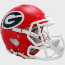 Georgia Bulldogs Speed Football Helmet