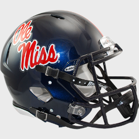 Mississippi (Ole Miss) Rebels Speed Football Helmet