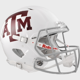 Texas A&M Aggies Speed Football Helmet <i>White</i>