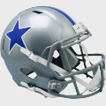 Helmets, Full Size Helmet: Dallas Cowboys 1964 to 1966 Speed Replica Throwback Helmet