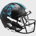 Helmets, Full Size Helmet: Carolina Panthers Speed Football Helmet <i>2022 Alternate On-Field</i>