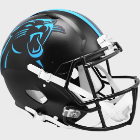 Carolina Panthers Speed Football Helmet <i>2022 Alternate On-Field</i>