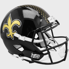 New Orleans Saints Speed Replica Football Helmet <B>2022 Alternate On-Field</B>