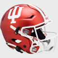 Helmets, Full Size Helmet: Indiana Hoosiers SpeedFlex Football Helmet