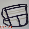 Helmets, Blank Mini Helmets: Bulk Mini Speed Z2BD Facemask Purple Qty 24
