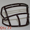 Helmets, Blank Mini Helmets: Bulk Mini Speed Z2BD Facemask Maroon Qty 24