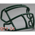 Helmets, Blank Mini Helmets: Bulk Mini Speed Z2BD Facemask Kelly Green Qty 24