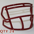 Helmets, Blank Mini Helmets: Bulk Mini Speed Z2BD Facemask Cardinal Qty 24