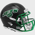 Helmets, Mini Helmets: New York Jets NFL Mini Speed Football Helmet <B>2022 Alternate On-Field SAL...