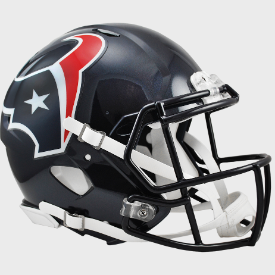Houston Texans 2002 to 2023 Speed Throwback Football Helmet