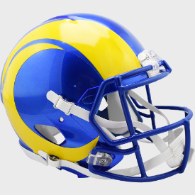 Los Angeles Rams Speed Football Helmet