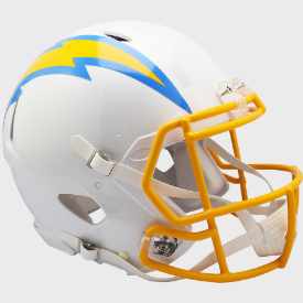 Los Angeles Chargers Speed Football Helmet