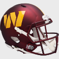 Helmets, Full Size Helmet: Washington Commanders Speed Football Helmet <B>Anodized Maroon SALE</B>