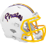 East Carolina Pirates NCAA Mini Speed Football Helmet <B>Matte White</B>