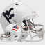 West Virginia Mountaineers Speed Replica Football Helmet <i>Stars and Stripes</i>