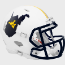 West Virginia Mountaineers NCAA Mini Speed Football Helmet <i>Backyard Brawl</i>