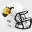 West Virginia Mountaineers NCAA Mini Speed Football Helmet <i>2013 Season</i>
