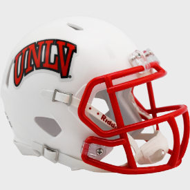 UNLV Runnin Rebels NCAA Mini Speed Football Helmet <i>White</i>