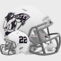 Helmets, Mini Helmets: Kansas State Wildcats NCAA Mini Speed Football Helmet <i>Willie Wildcat</i>