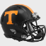 Tennessee Volunteers NCAA Mini Speed Football Helmet <i>Dark Mode Black</i>