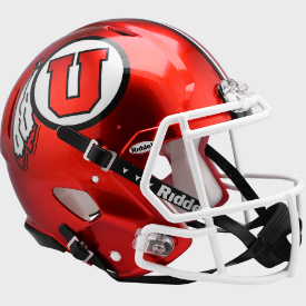 Utah Utes Speed Football Helmet <i>Radiant Red</i>