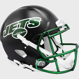 New York Jets Speed Football Helmet <B>2022 Alternate On-Field</B>