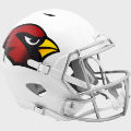 Helmets, Full Size Helmet: Arizona Cardinals Speed Replica Football Helmet
