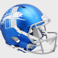 Helmets, Full Size Helmet: Detroit Lions Speed Football Helmet <i>2023 Alternate On-Field SALE</i>