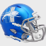 Detroit Lions NFL Mini Speed Football Helmet <i>2023 Alternate On-Field SALE</i>