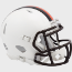 Cleveland Browns NFL Mini Speed Football Helmet <i>2023 White Out</i>