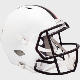 Cleveland Browns Speed Replica Football Helmet <i>2023 White Out</i>