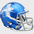 Helmets, Full Size Helmet: Detroit Lions Speed Replica Football Helmet <i>2023 Alternate On-Field SALE...