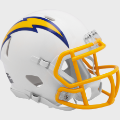 Helmets, Mini Helmets: Los Angeles Chargers NFL Mini Speed Football Helmet <i>Color Rush Royal</i>