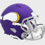 Minnesota Vikings NFL Mini Speed Football Helmet <i>Tribute</i>