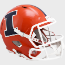 Illinois Fighting Illini Speed Football Helmet <i>Orange</i>
