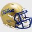 Tulsa Golden Hurricane NCAA Mini Speed Football Helmet <i>Script</i>