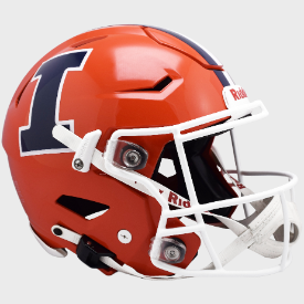 Illinois Fighting Illini SpeedFlex Football Helmet <i>Orange</i>