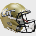 Helmets, Full Size Helmet: Georgia Tech Yellow Jackets Speed Replica Football Helmet