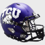TCU Horned Frogs Speed Football Helmet <B>Satin Purple</B>